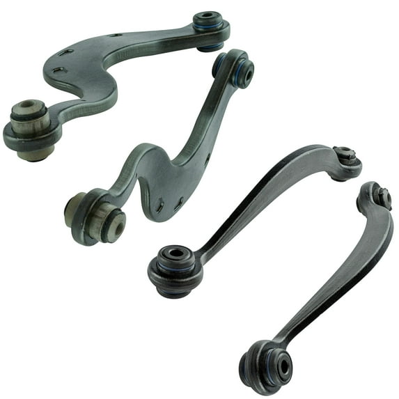 TRQ Rear Upper Forward Rearward Lateral Control Arm Kit 4pc for Enclave Traverse PSA62966 Fits select: 2009-2017 CHEVROLET TRAVERSE, 2007-2016 GMC ACADIA