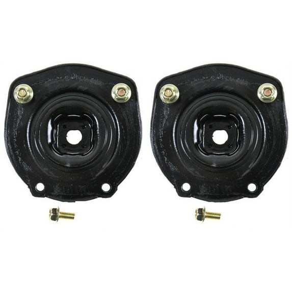 TRQ Rear Upper Strut Mount Set Fits Select 1998-2002 Chevrolet Prizm 1989-1997 Geo 2005-2009 Kia Spectra Spectra5 1988-2002 Toyota Corolla