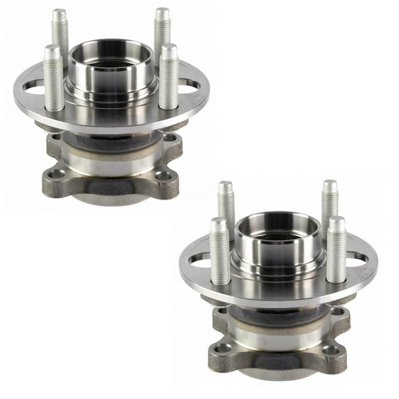 TRQ Rear Wheel Bearing & Hub Assembly LH RH Kit Pair for Chevrolet Spark New BHA65654