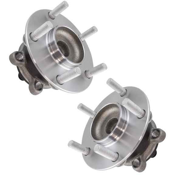 TRQ Rear Wheel Bearing & Hub Assembly LH RH Kit Pair for Mazda 3 Brand New BHA65200