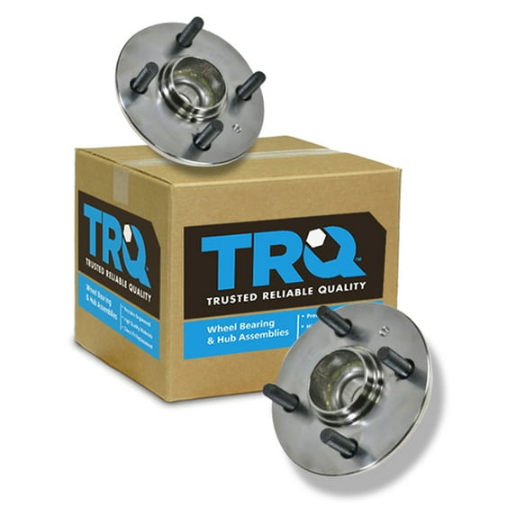 TRQ Rear Wheel Bearing & Hub Assembly Set Fits 2000-2005 Hyundai Accent BHA53548
