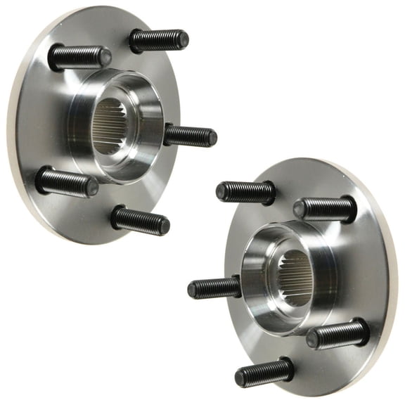 TRQ Rear Wheel Hub Assembly Pair for Ford Thunderbird Mercury Cougar Mark VIII BHA52944