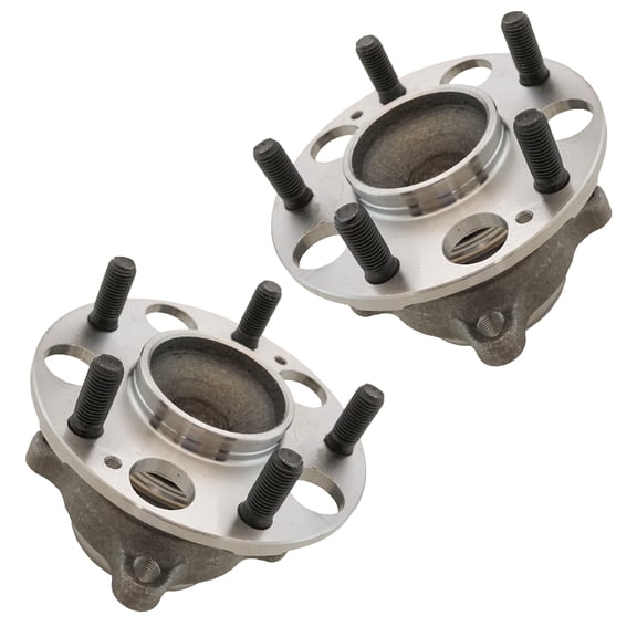 TRQ Rear Wheel Hub & Bearing Assembly Pair Driver & Passenger for Accord TLX BHA52110 Fits select: 2013 HONDA ACCORD, 2014-2015 HONDA ACCORD EXL