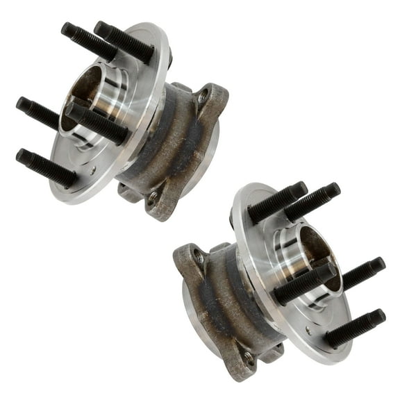 TRQ Rear Wheel Hub & Bearing Assembly Pair LH & RH Sides for Encore Sonic Trax BHA51484 Fits select: 2012-2015 CHEVROLET SONIC, 2013-2015 BUICK ENCORE