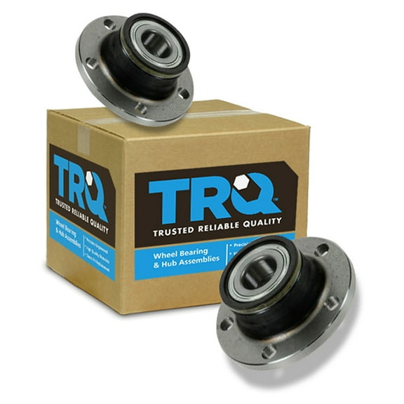 TRQ Rear Wheel Hub & Bearing Left LH & Right RH Pair for Audi TT Passat Jetta VW BHA53468 Fits select: 2012-2022 VOLKSWAGEN PASSAT, 2009-2011 VOLKSWAGEN JETTA