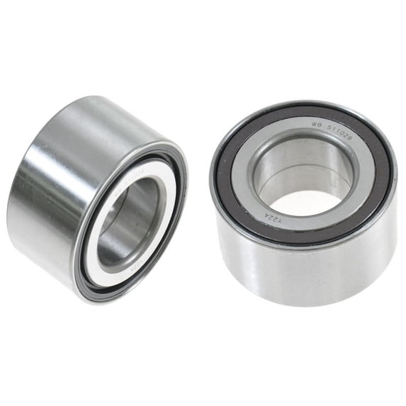 TRQ Rear Wheel Hub Bearing Pair Set for 02-06 CRV w/ 4 Wheel ABS BHA54462
