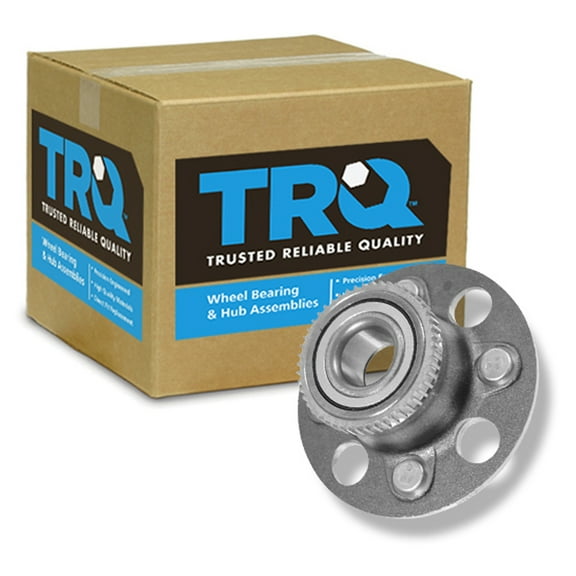 TRQ Rear Wheel Hub & Bearing w/ ABS LH or RH for 01-05 Civic w/ Rear Drum Brakes BHA54272 Fits select: 2001-2005 HONDA CIVIC