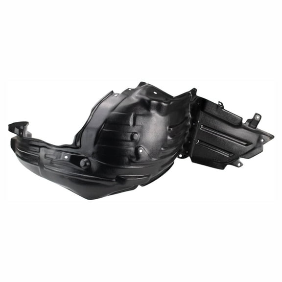 TRQ Right Inner Fender Liner Black Passenger Side Fits Select 2017-2022 Subaru Impreza SU1249128