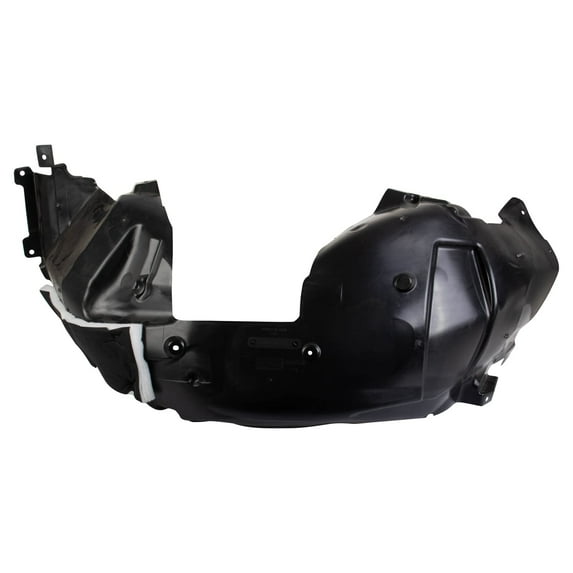 TRQ Right Inner Fender Liner Black Passenger Side Fits Select 2018-2022 Ford Mustang FO1249190