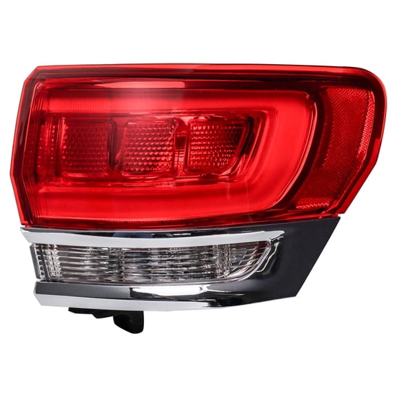 TRQ Right Outer Rear Tail Light Assembly Passenger Side Fits 2014-2022 Jeep Grand Cherokee 2022 Grand Cherokee WK CH2805106