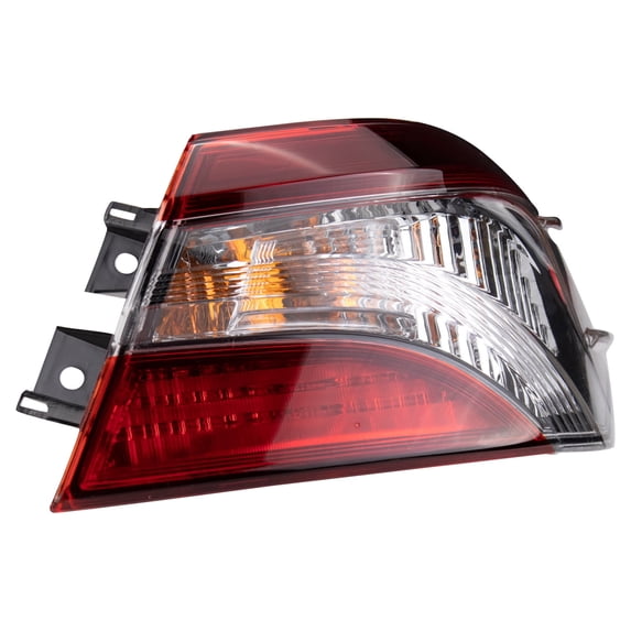 TRQ Right Outer Rear Tail Light Assembly Passenger Side Fits 2021-2022 Toyota Camry TO2805159