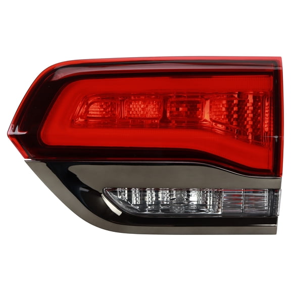 TRQ Right Passenger Side Inner Rear Tail Light Assembly Fits 2015 2016 Jeep Grand Cherokee Laredo Limited Overland Summit (without Platinum Insert)