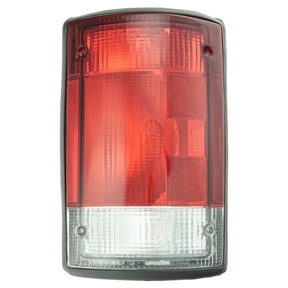 TRQ Right Passenger Side Rear Tail Light Assembly Passenger Side Fits 1995-2014 Ford E150 E250 E350 Excursion