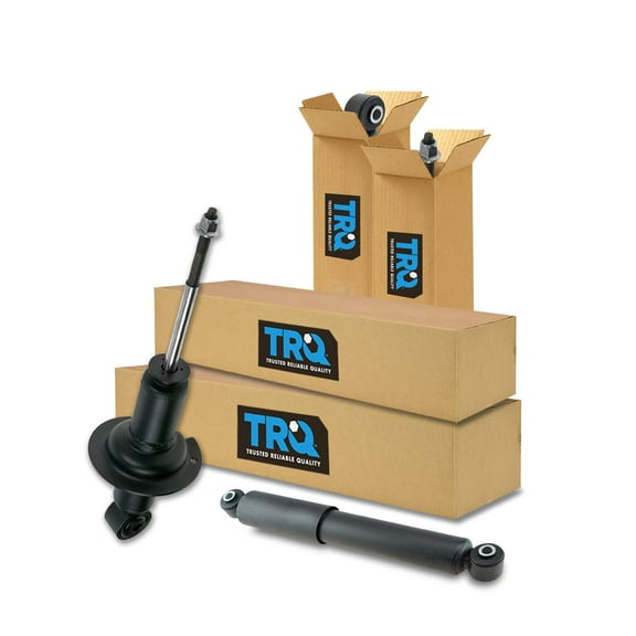 TRQ Shock Absorber Front Rear Driver Passenger Side Kit Set of 4 for Armada New SBA60432 Fits select: 2004-2015 NISSAN ARMADA