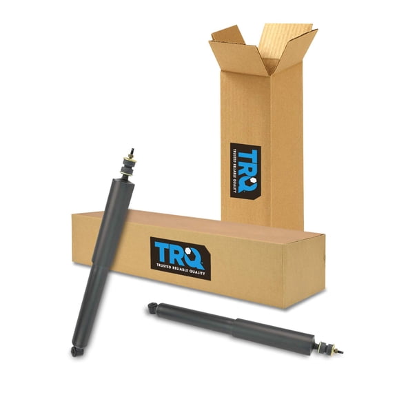 TRQ Shock Absorber Rear LH RH Pair Set for Ford E150 E250 E350 Econoline Van SBA60343