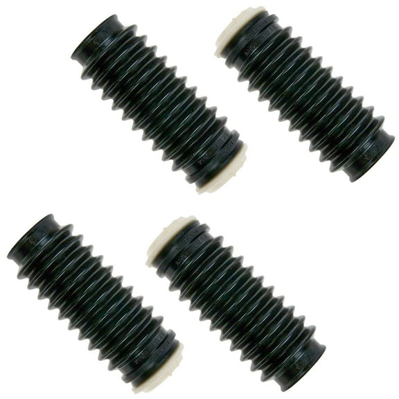 TRQ Shock Strut Bellows Dust Boot Bump Stop Front Rear Left Right Set Kit 4pc