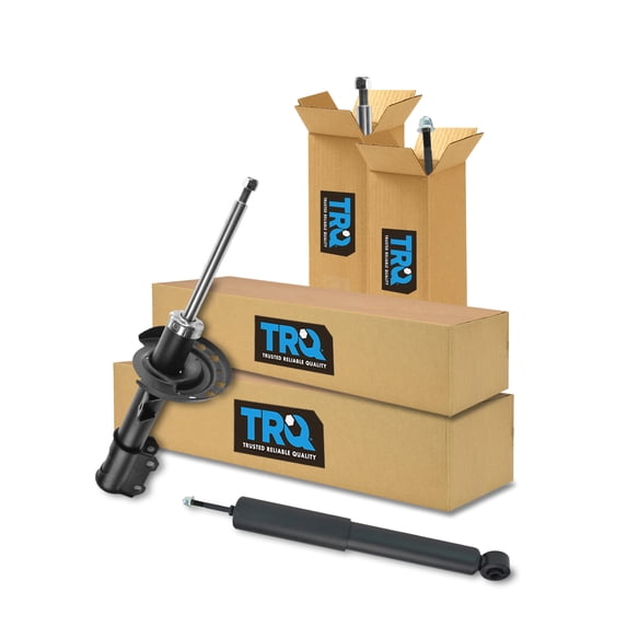 TRQ Shock Strut Front & Rear Driver Passenger Kit Set of 4 for 03-09 Saab 9-3 SKA60964 Fits select: 2003-2009 SAAB 2023-09-03 00:00:00