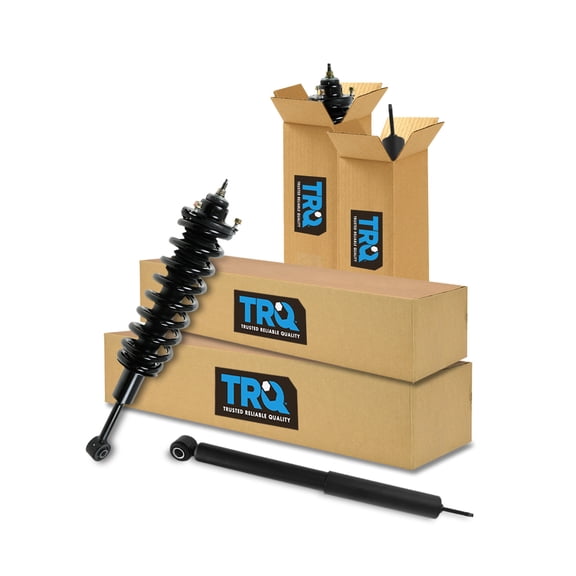 TRQ Shock & Strut Front Rear LH RH Kit Set of 4 Fits Toyota 4Runner FJ Cruiser