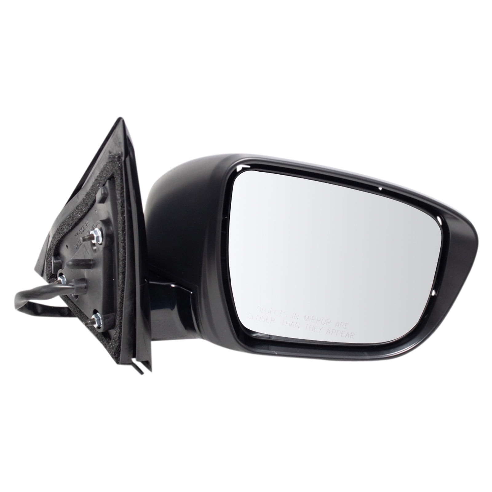 TRQ Passenger Side Mirror Power Heated Memory Paint to Match with Housing Turn Signal Fits 2018-2020 Nissan Pathfinder NI1321320
