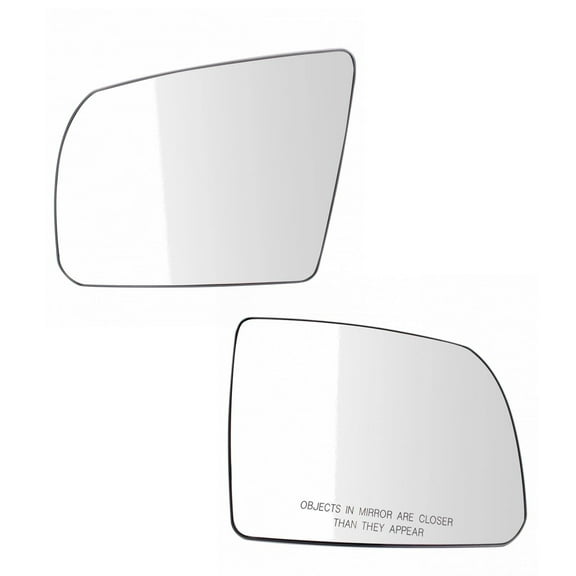 TRQ Side View Mirror Glass Assembly w/ Backing Plate Pair for Toyota Truck SUV MGA09885 Fits select: 2007-2017 TOYOTA TUNDRA, 2008-2017 TOYOTA SEQUOIA