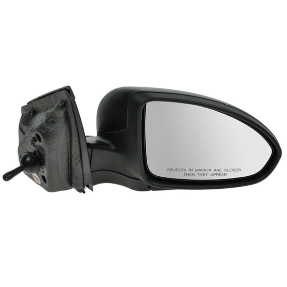 TRQ Side View Mirror Manual Remote Passenger Right RH for 11-14 Chevy Cruze MRA05993