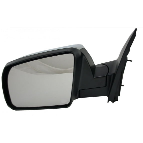 TRQ Side View Mirror Manual w/ Chrome Cap Driver LH for Toyota Tundra Sequoia MRA04161