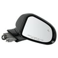 thumbnail image 1 of TRQ Passenger Side Mirror Assembly Power Heated Blind Spot Puddle Light Paint to Match Smooth Foldaway Fits 2019-2020 Hyundai Santa Fe, 1 of 5