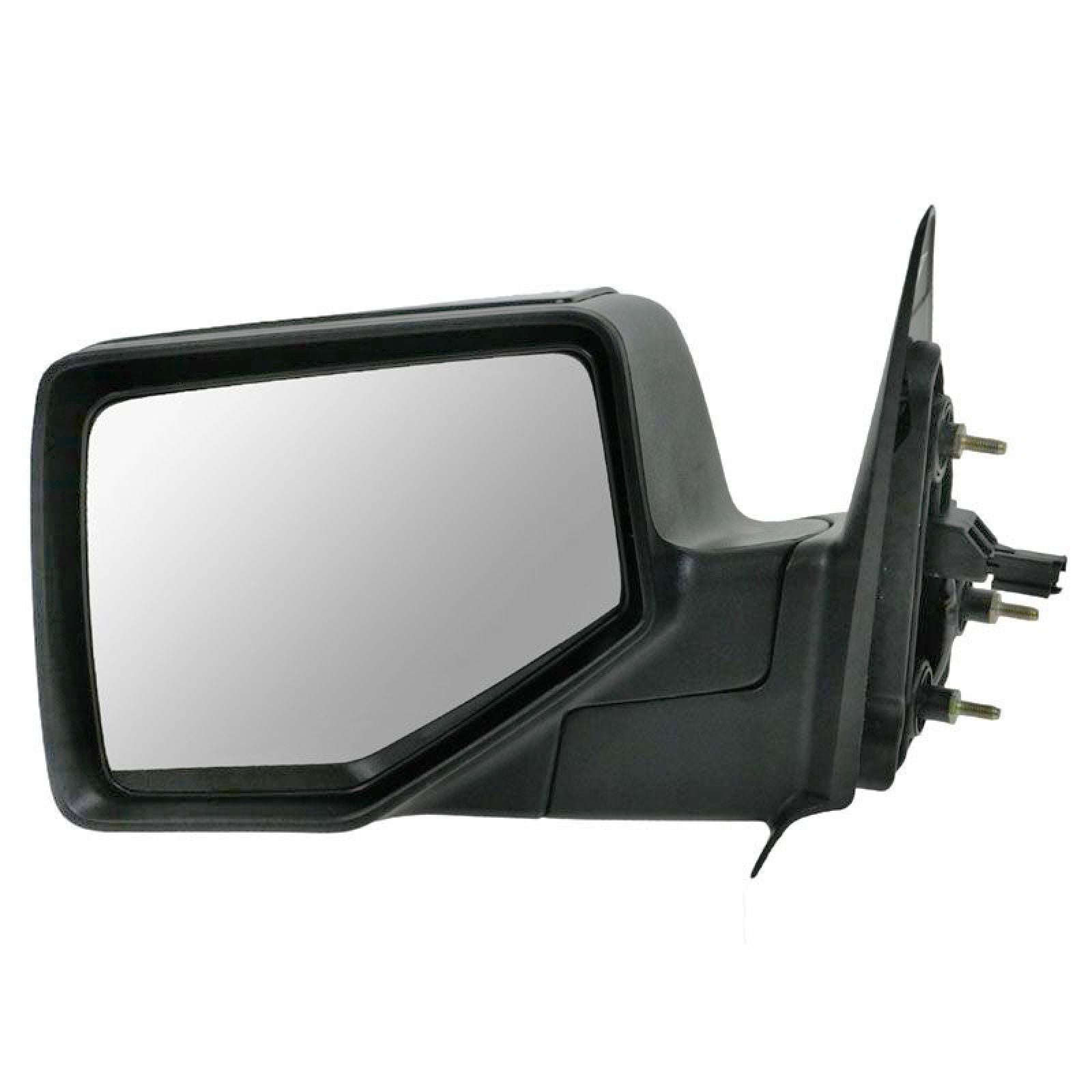 TRQ Smooth Black Power Mirror LH Left Driver Side for 06-11 Ford Ranger ...