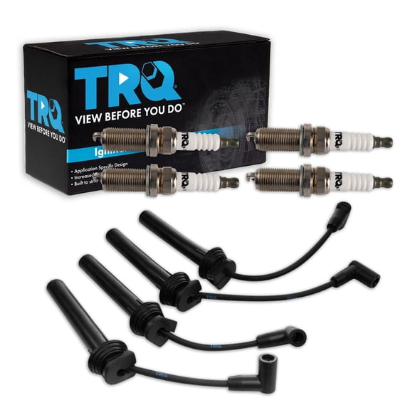 TRQ Spark Plug Kit 5 Piece Iridium Spark Plugs Fits 2001-2004 Dodge Neon