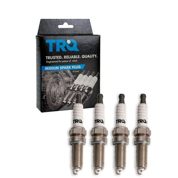 TRQ Spark Plug Set Fits Cadillac Chevrolet Ford GMC Jaguar Land Rover Lincoln SPA02153 Fits select: 2012-2018 FORD FOCUS, 2013-2019 FORD ESCAPE