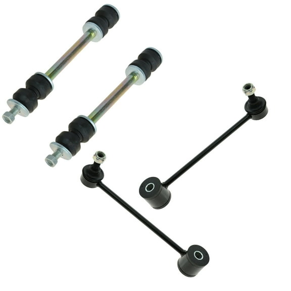 TRQ Stabilizer Sway Bar End Link Front & Rear LH RH Set of 4 for Chevy GMC SUV PSA56036