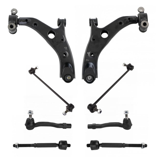 TRQ Steering & Suspension Kit Control Arm with Ball Joint Sway Bar ...