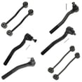 thumbnail image 1 of TRQ Steering Suspension Kit Set of 8 Sway Bar Links Tie Rods for Grand Cherokee PSA62509 Fits select: 1999-2004 JEEP GRAND CHEROKEE, 1 of 8