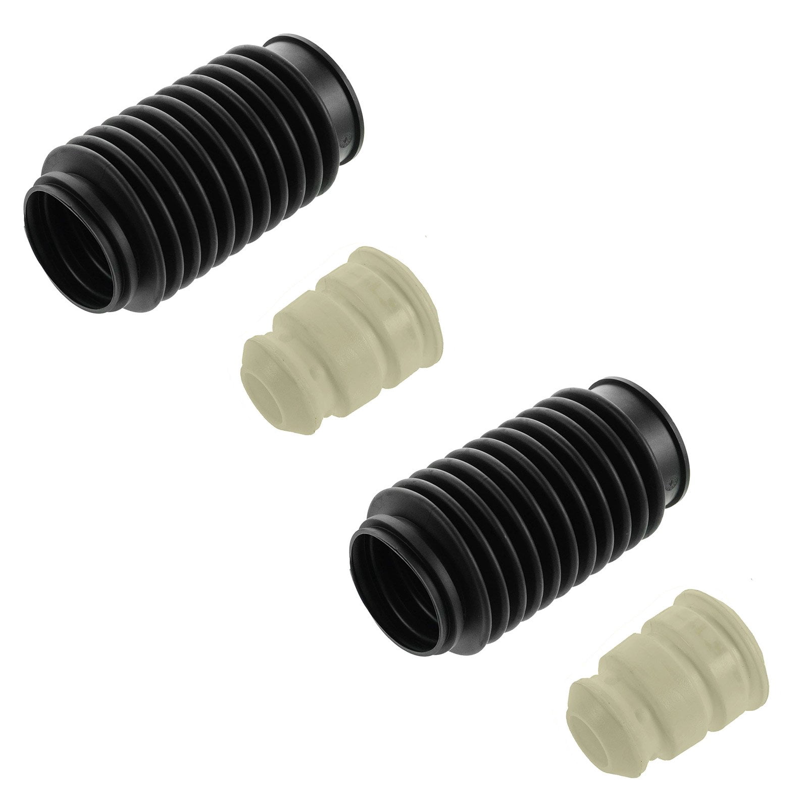 TRQ Strut Boot Bellow w/ Bumper Stop Pair Set of 2 Fits Select BMW Audi ...