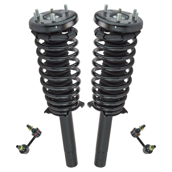TRQ Strut & Spring Assembly with Sway Bar End LinksSet of 4 for Honda Accord PSA56305