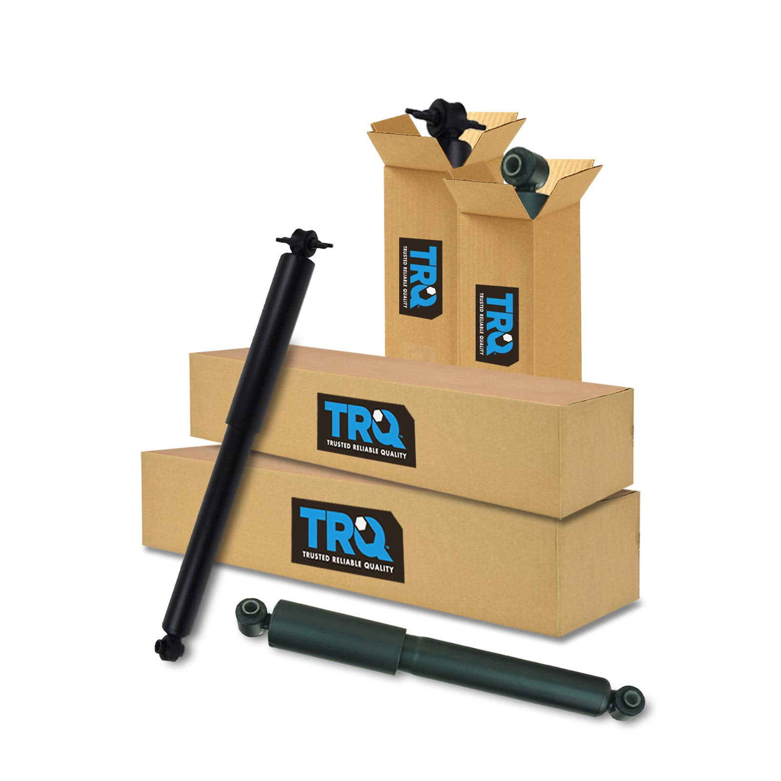 TRQ Struts Shocks Front Rear Kit Set of 4 Absorber for S10 S15 Jimmy Blazer SBA60177