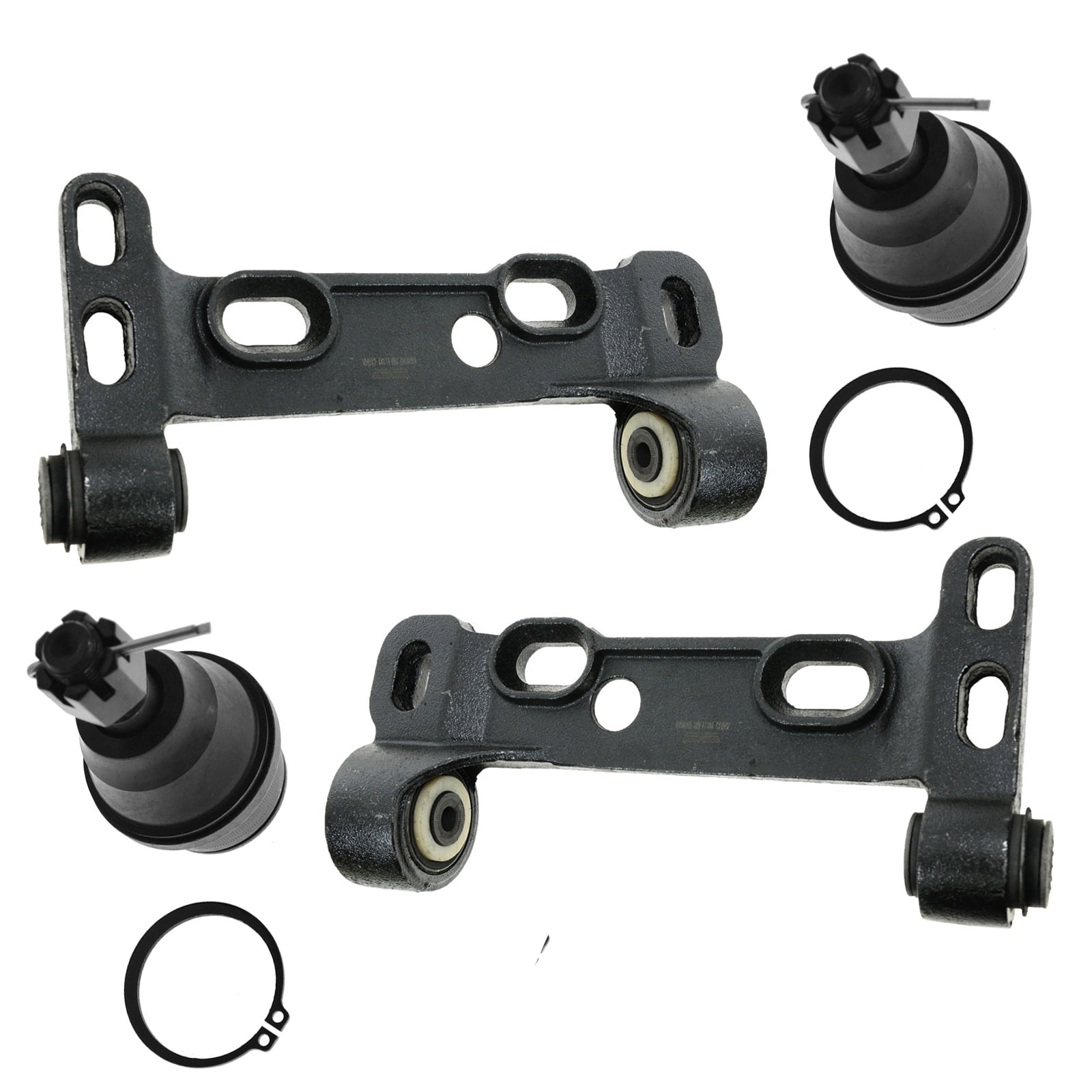 TRQ Suspension Kit Front Lower Control Arm Bracket Ball Joints for GM