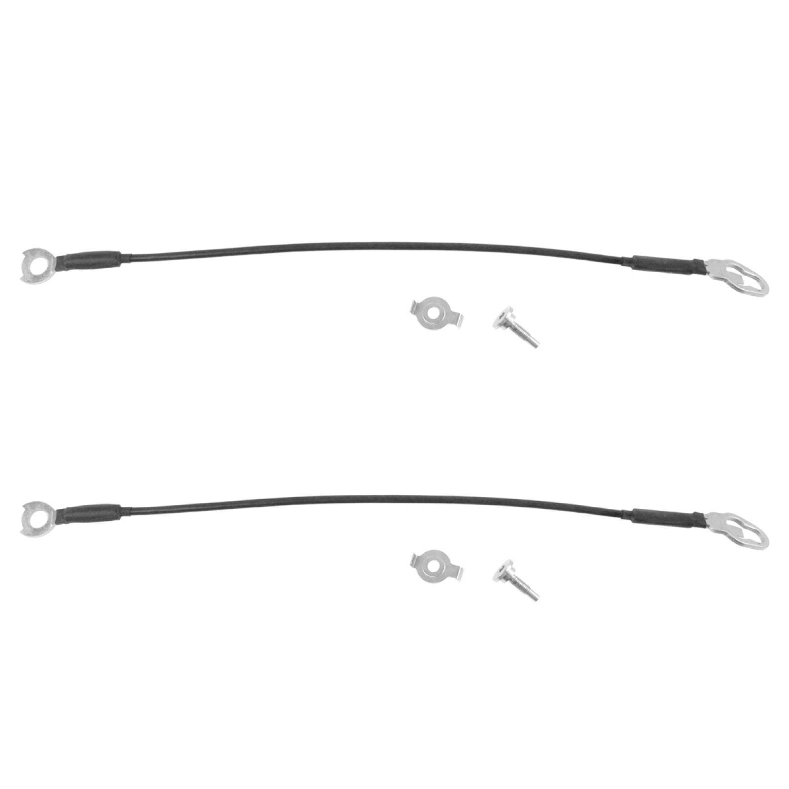 2x Rear Tailgate Cables For VW Amarok 2010-2024 - Replacement Lift Support Straps 2H5829491C/D/E