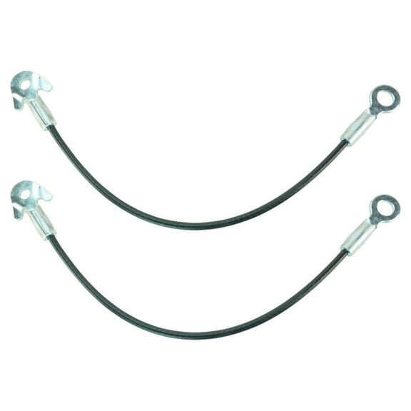 TRQ Tailgate Support Stay Cable Pair Set Kit for Chevy GMC Tahoe Blazer Suburban BDA30058