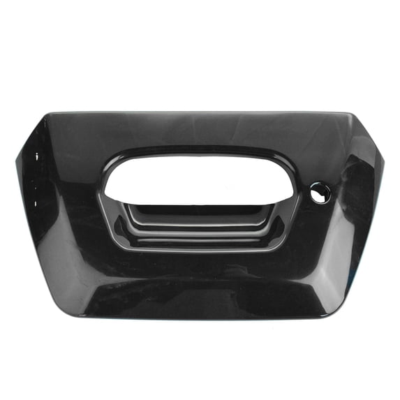 TRQ Tailgate Tail Gate Bezel Smooth Black Lock Provision for Chevy Avalanche DHA64756