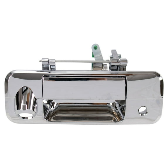 TRQ Tailgate Tail Gate Handle Chrome w/ Rear View Camera Hole for Toyota Tundra DHA64595
