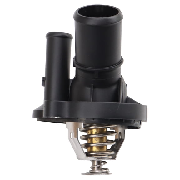 TRQ Thermostat w/Housing Fits 03-22 Ford Lincoln Mazda Mercury