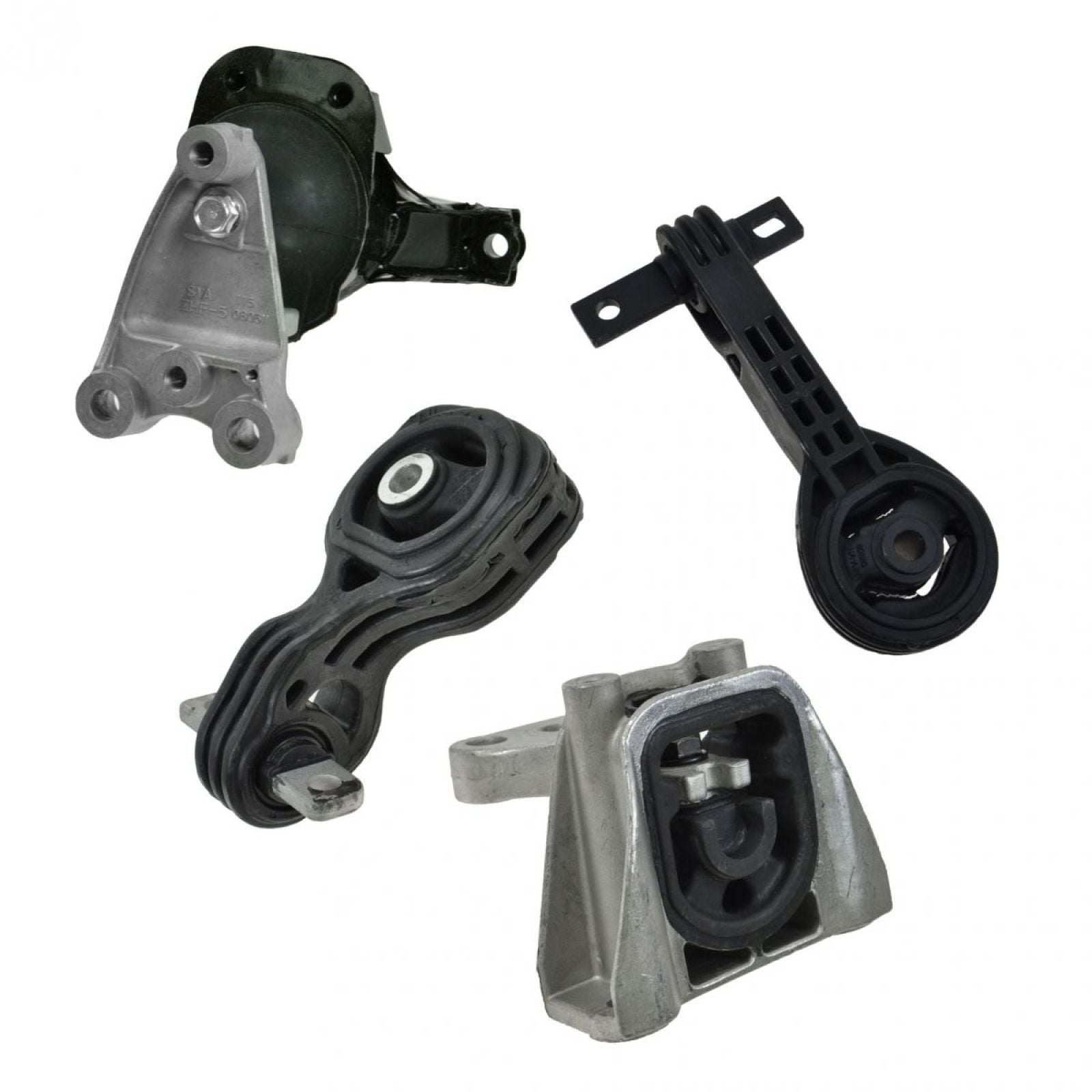 TRQ Transmission & Engine Mount Kit Set of 4 for 06-11 Honda Civic 1.8L AT MTA71081