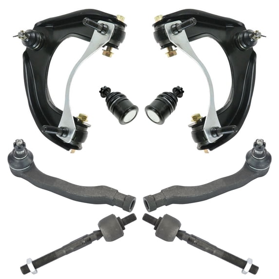 TRQ Upper Control Arm Lower Ball Joint Tie Rod End Front Set for 88-91 Civic CRX PSA59304 Fits select: 1988-1991 HONDA CIVIC