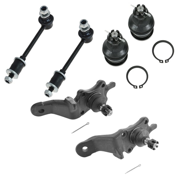 TRQ Upper Lower Ball Joint Sway Bar Link LH RH Set of 6 for 4Runner Tundra New PSA56369 Fits select: 2000-2002 TOYOTA TUNDRA, 1996-2002 TOYOTA 4RUNNER