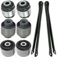 thumbnail image 1 of TRQ Upper Lower Wishbone & Trailing Arm Bushing Kit Rear Inner Outer for BMW New PSA56145, 1 of 6