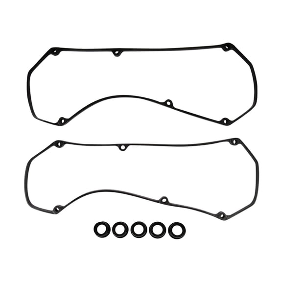 TRQ Valve Cover Gasket Set Fits 1995-2005 Chrysler 95-05 Dodge 95-11 Mitsubishi SGA12406
