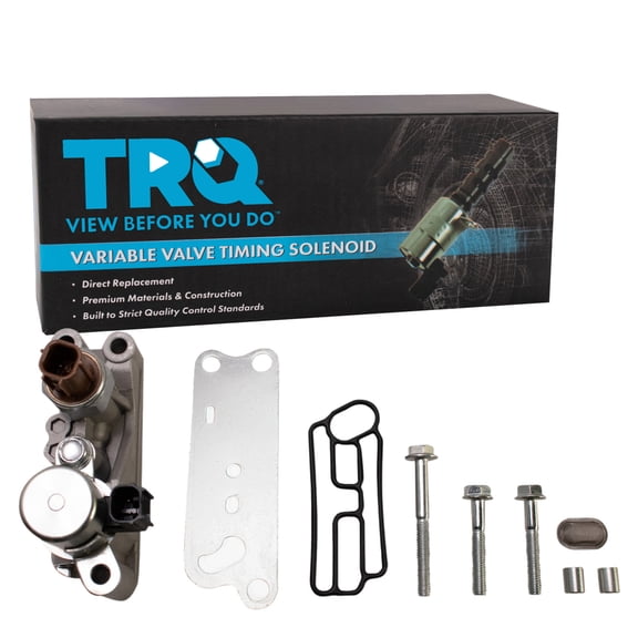 TRQ Variable Valve Timing Solenoid Fits 2013-2015 Acura RDX 2008-2012 Honda Accord 2010-2011 Accord Crosstour 2012 Crosstour 2008-2017 Odyssey 2009-2015 Pilot
