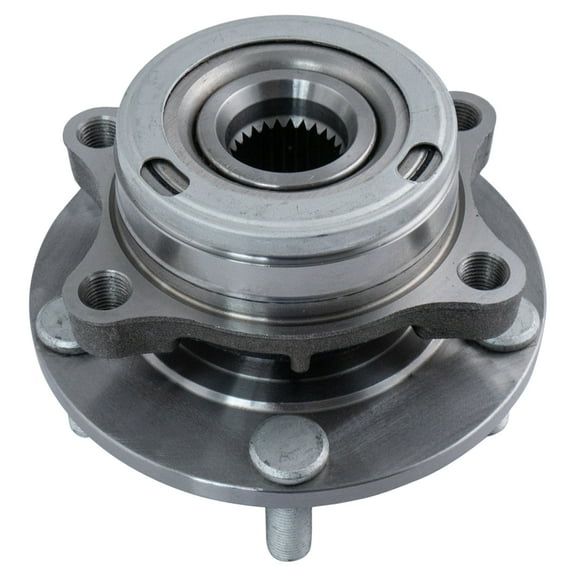 TRQ Wheel Bearing & Hub Assembly Front Driver or Passenger Side for G35X AWD BHA64038 Fits select: 2004-2006 INFINITI G35