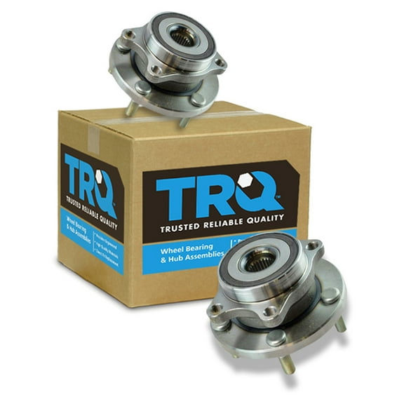 TRQ Wheel Bearing & Hub Assembly Front LH RH Pair for 04-14 Subaru WRX STI BHA50057 Fits select: 2015-2016 SUBARU OUTBACK, 2015-2016 SUBARU LEGACY
